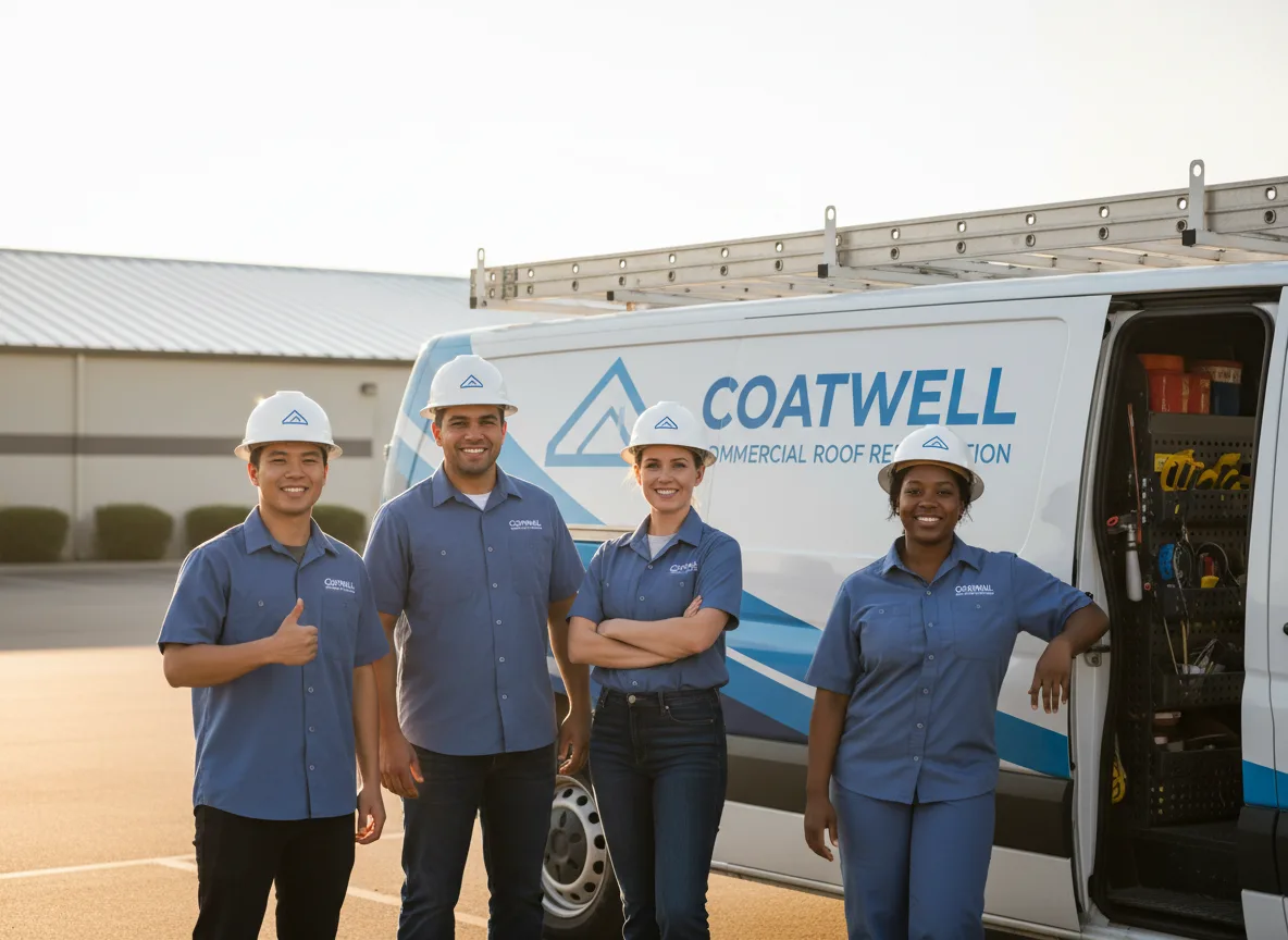 Commercial roof coating company in Leoma, TN